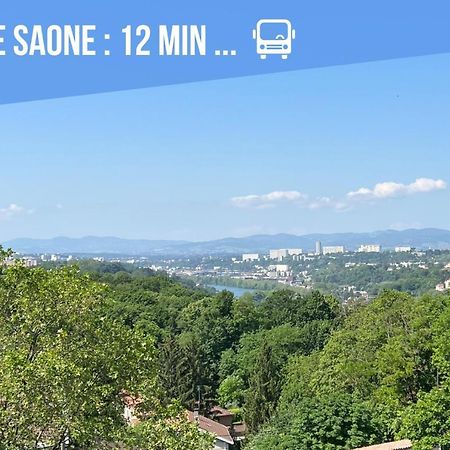 Le Calme - Design - Vue Panoramique Sur La Saone Apartment คัลลูร์ เอต์ คูร์เย ภายนอก รูปภาพ